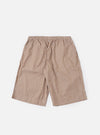 Brown/White Cotton Stripe Vacation Short
