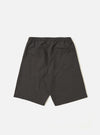 A pair of Brown Marl Tropical Suiting Vacation Shorts is displayed from the back, laid flat against a plain white background. The shorts feature a textured brown marl fabric and a visible rear pocket.